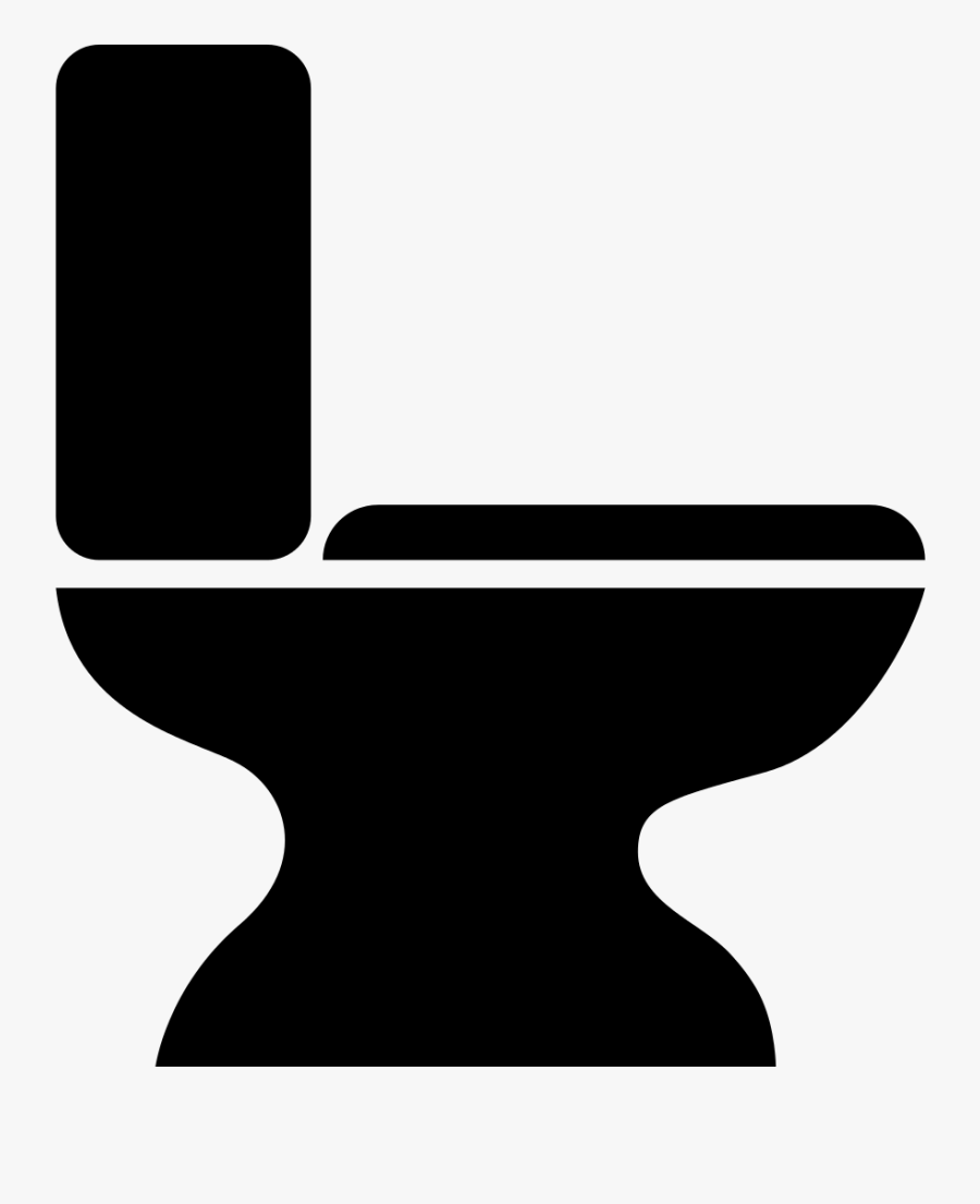 Transparent Clipart Of A Bathroom - Icon Of A Toilet Tank, Transparent Clipart