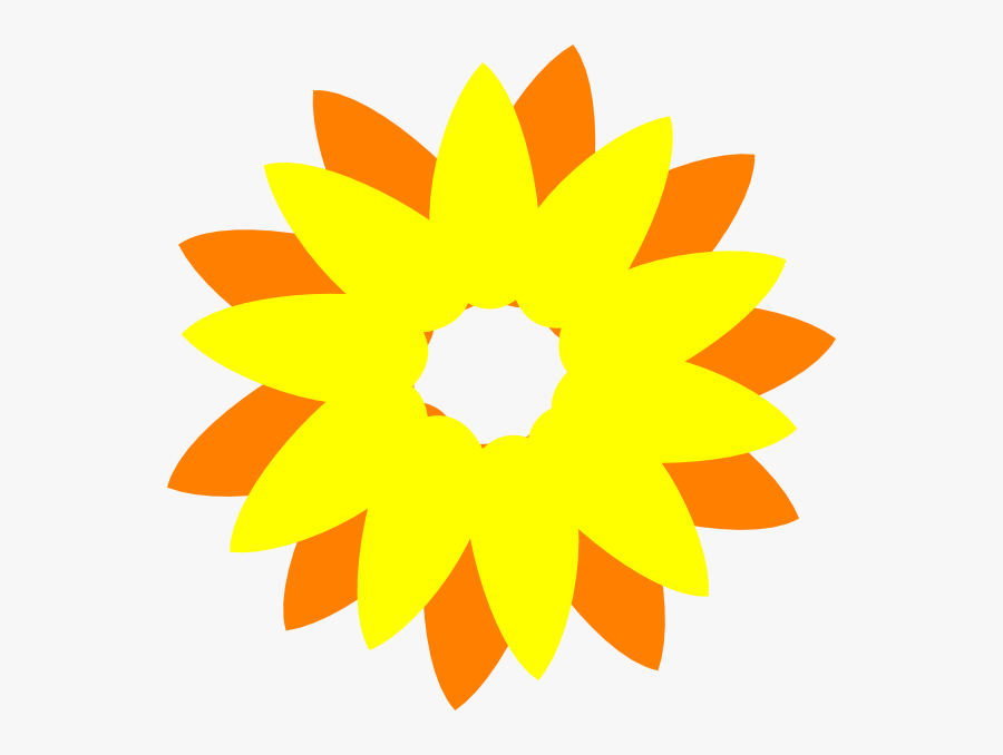 Flower Sun Orange Svg Clip Arts - Cool Thoughts For Retirement, Transparent Clipart