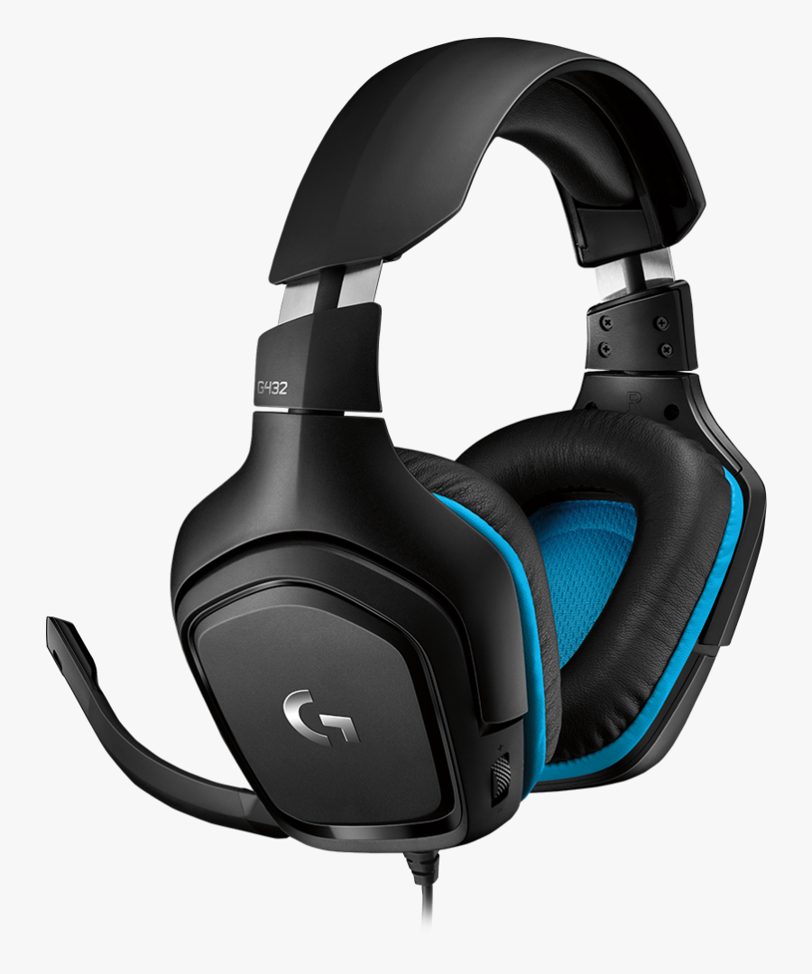 Logitech G432, Transparent Clipart