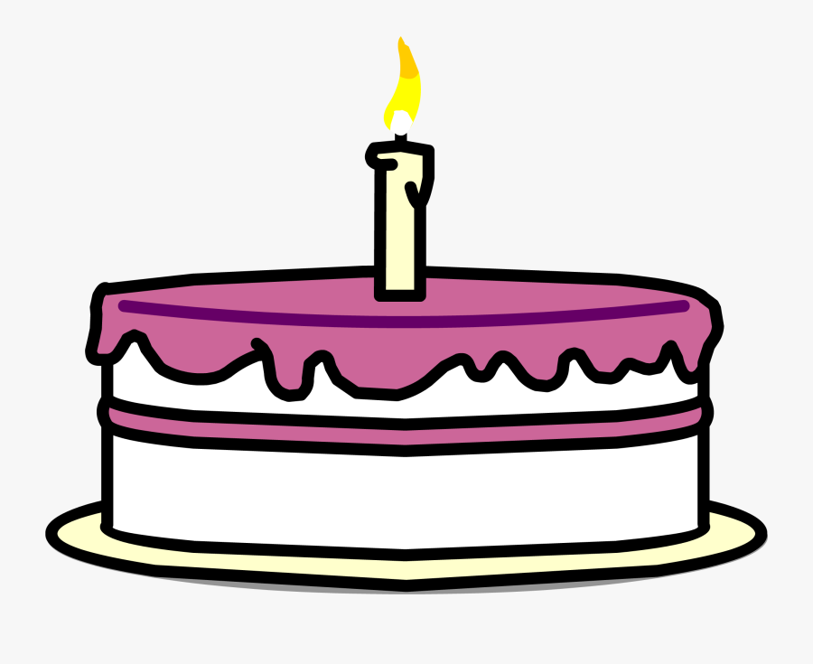 Birthday Cake Sprite - Birthday Cake Sprite Transparent, Transparent Clipart