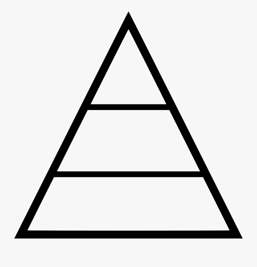 Pyramid Hierarchy - Pyramid Icon Png, Transparent Clipart