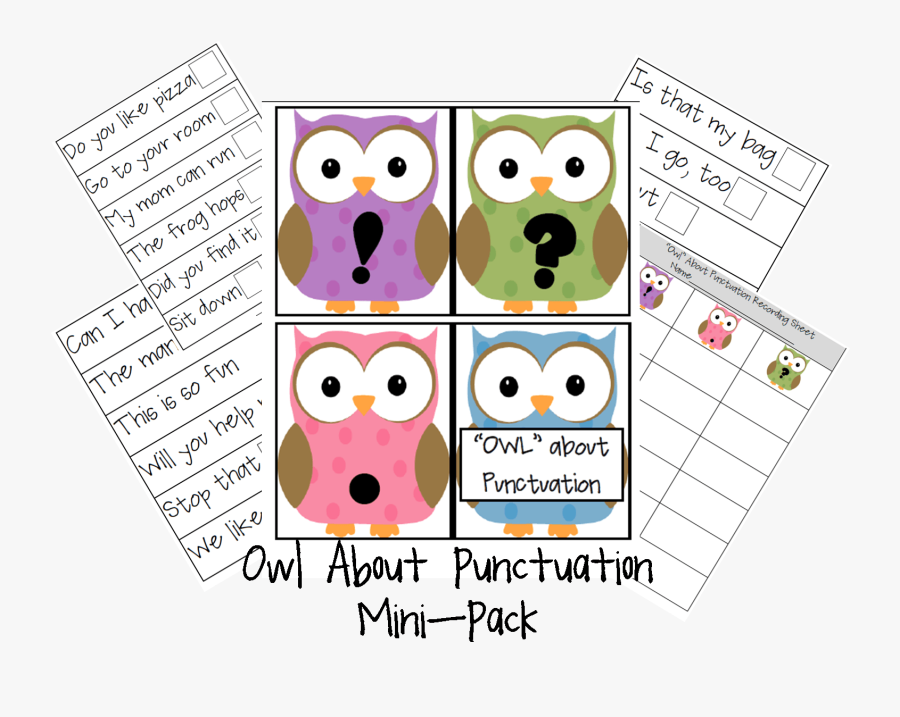 First Grade Fairytales - Owl, Transparent Clipart