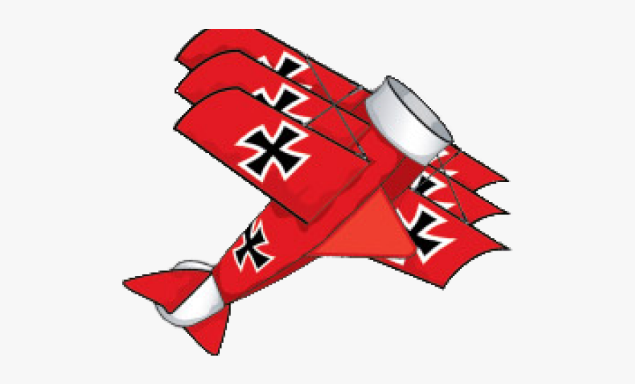 Plane Clipart Red Baron - Red Baron Png Plane, Transparent Clipart