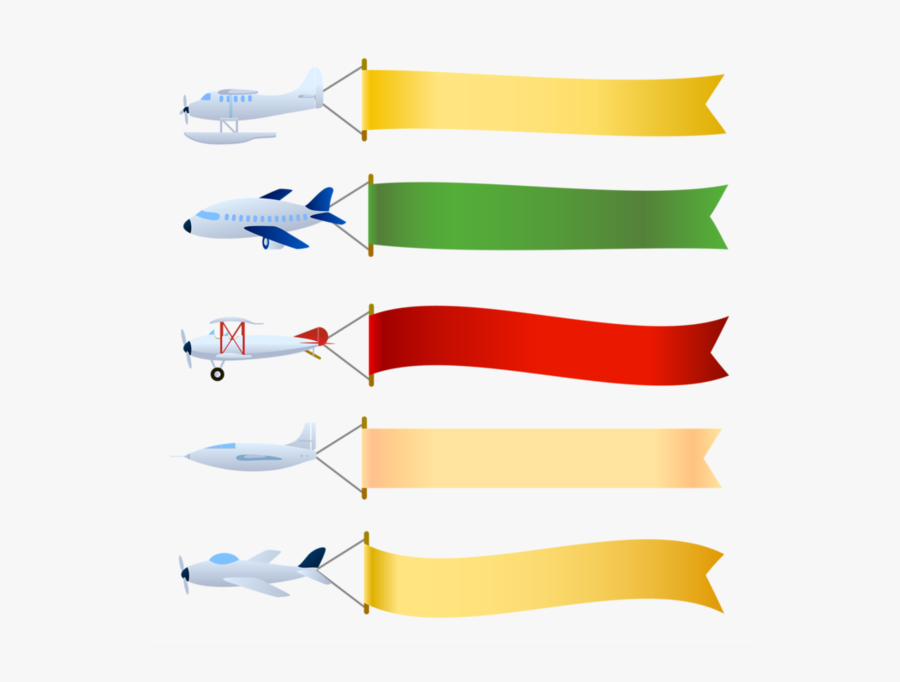 Baby Craftsschool Daysetiquettebannerclip Arthandmade - Airplane Banner Vector, Transparent Clipart