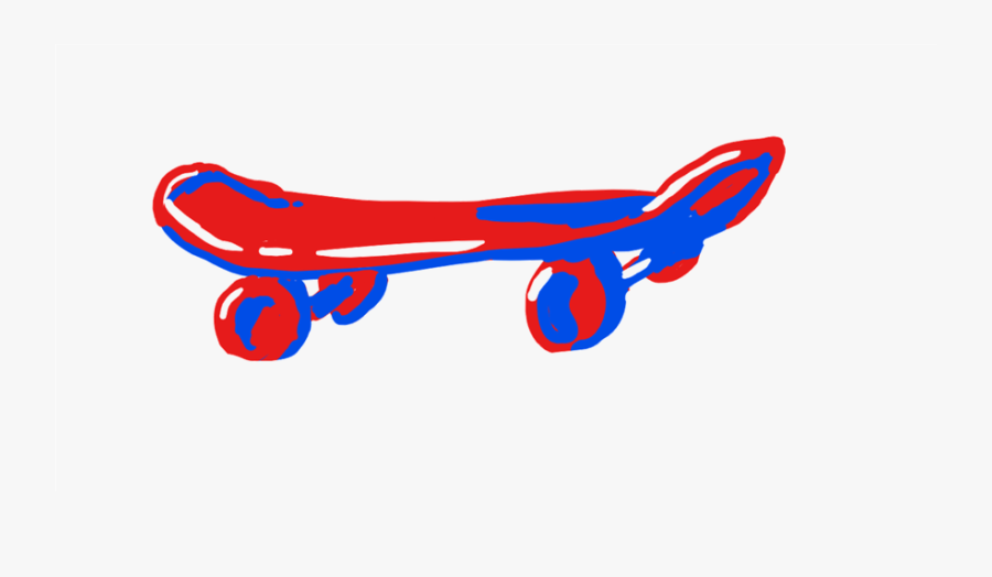 Skateboard, Transport, Agile, Mvp - Airplane, Transparent Clipart
