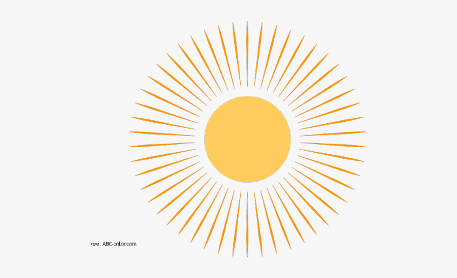 Sun Rays Clipart - Circle, Transparent Clipart
