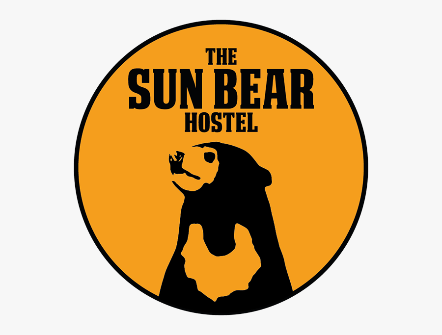 Sun Bear Logo, Transparent Clipart