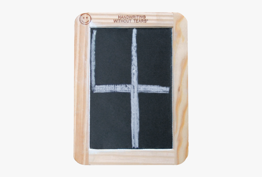 Clip Art Blackboard With White Letters - Handwriting Without Tears Chalkboard, Transparent Clipart