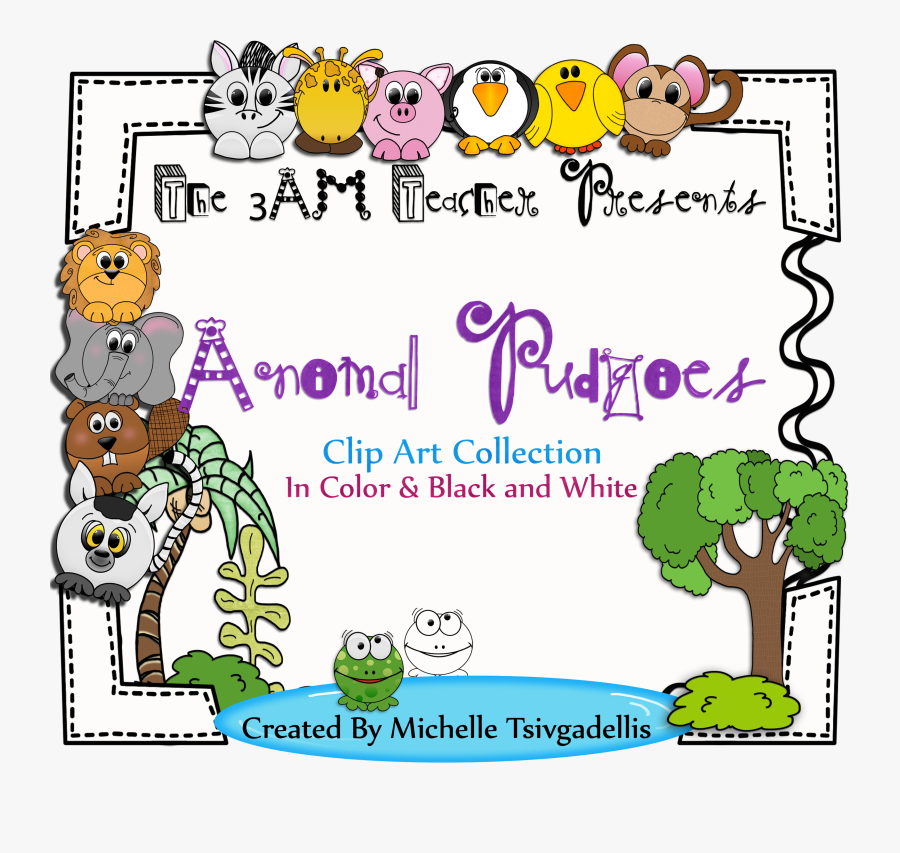 Animal Clipart Classroom Pudgy - Clip Art, Transparent Clipart