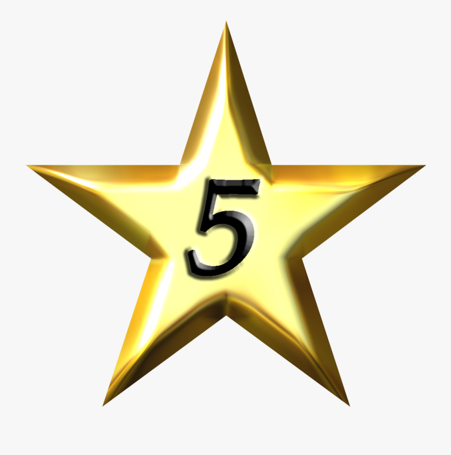 Dorable Gold Star Wall Decor Pictures - Gold Star, Transparent Clipart