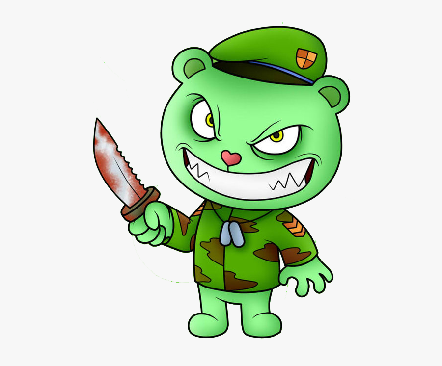 Happy Tree Friends By Boxbird Clipart , Png Download - Happy Tree Friends Png, Transparent Clipart