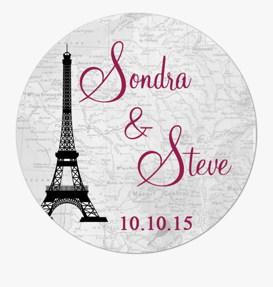 Transparent Eiffel Tower Png - Eiffel Tower Silhouette, Transparent Clipart