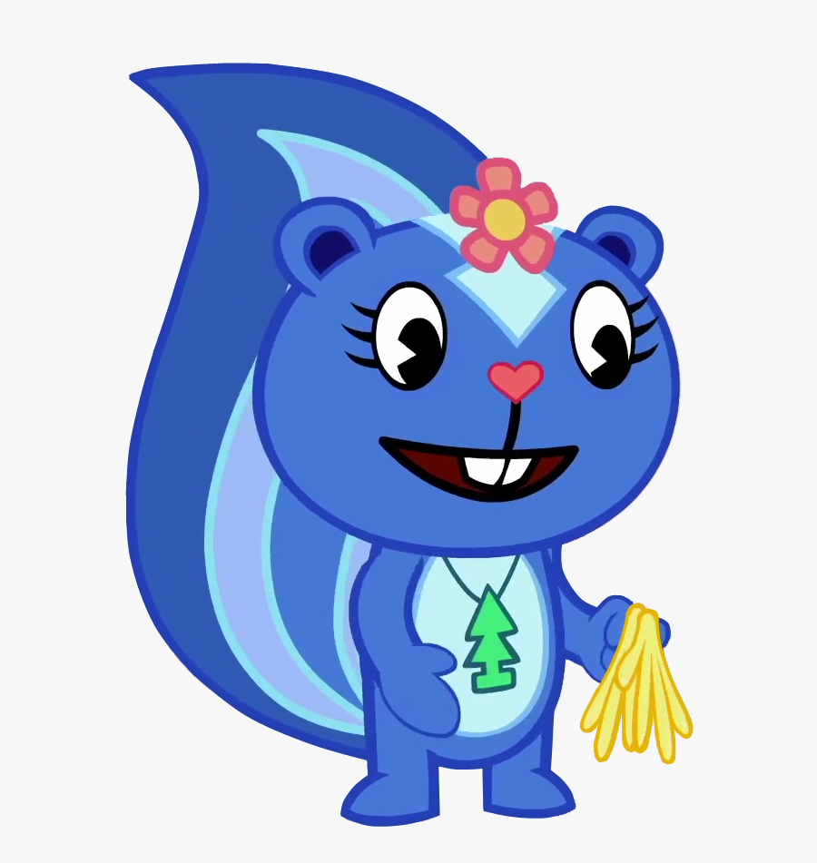 Image Petunia Wishy Washy - Characters Happy Tree Friends, Transparent Clipart