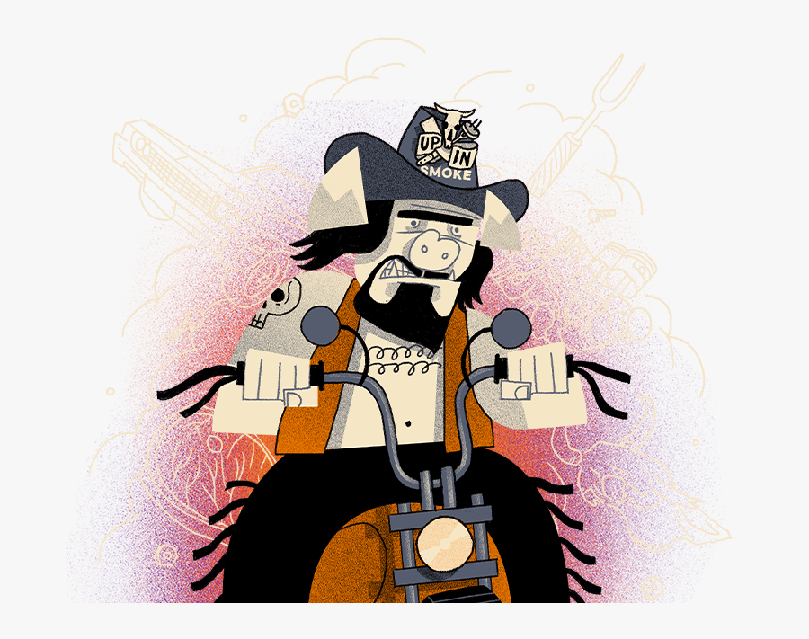 Lowrider - Illustration - Low Rider Kingpin, Transparent Clipart