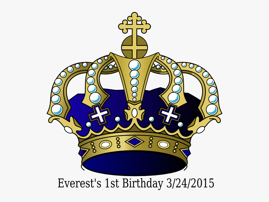 Purple And Gold Crown Png, Transparent Clipart