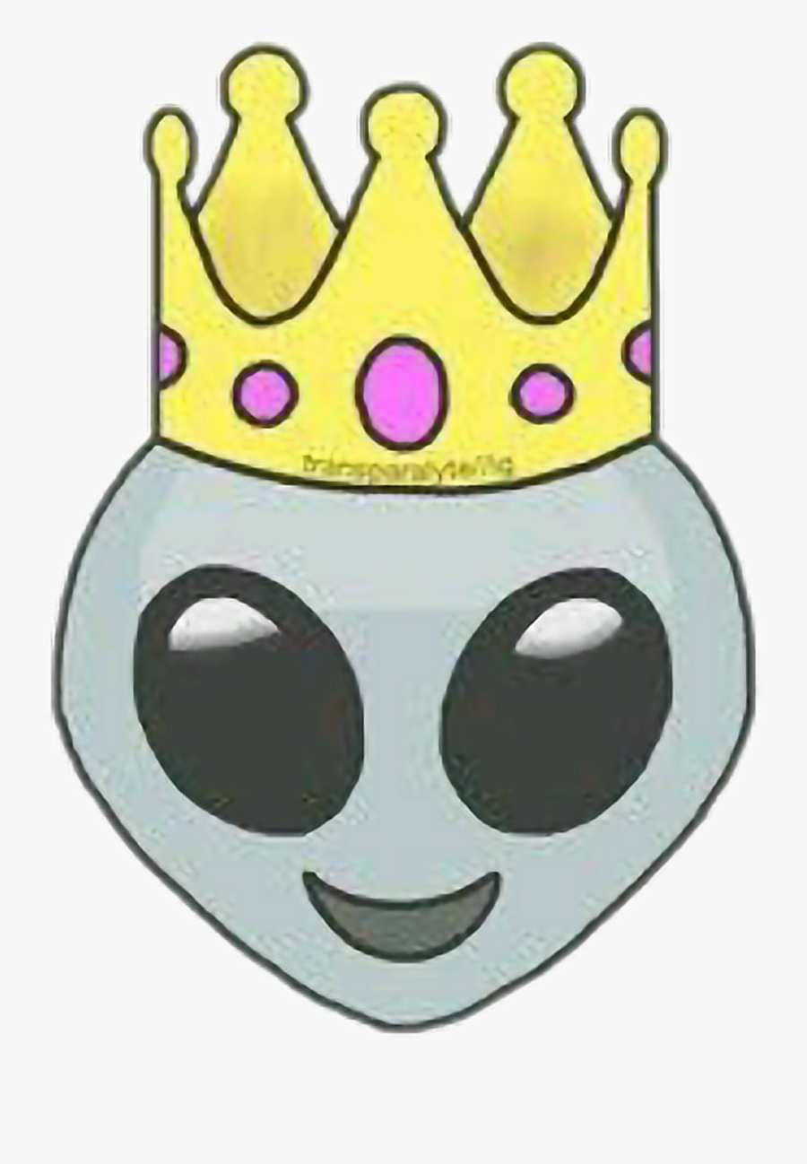 Its My Birthday Alien Clipart , Png Download - Ovni Con Corona, Transparent Clipart