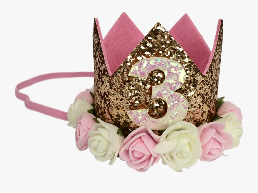 Transparent Birthday Crown Png - Garden Roses, Transparent Clipart