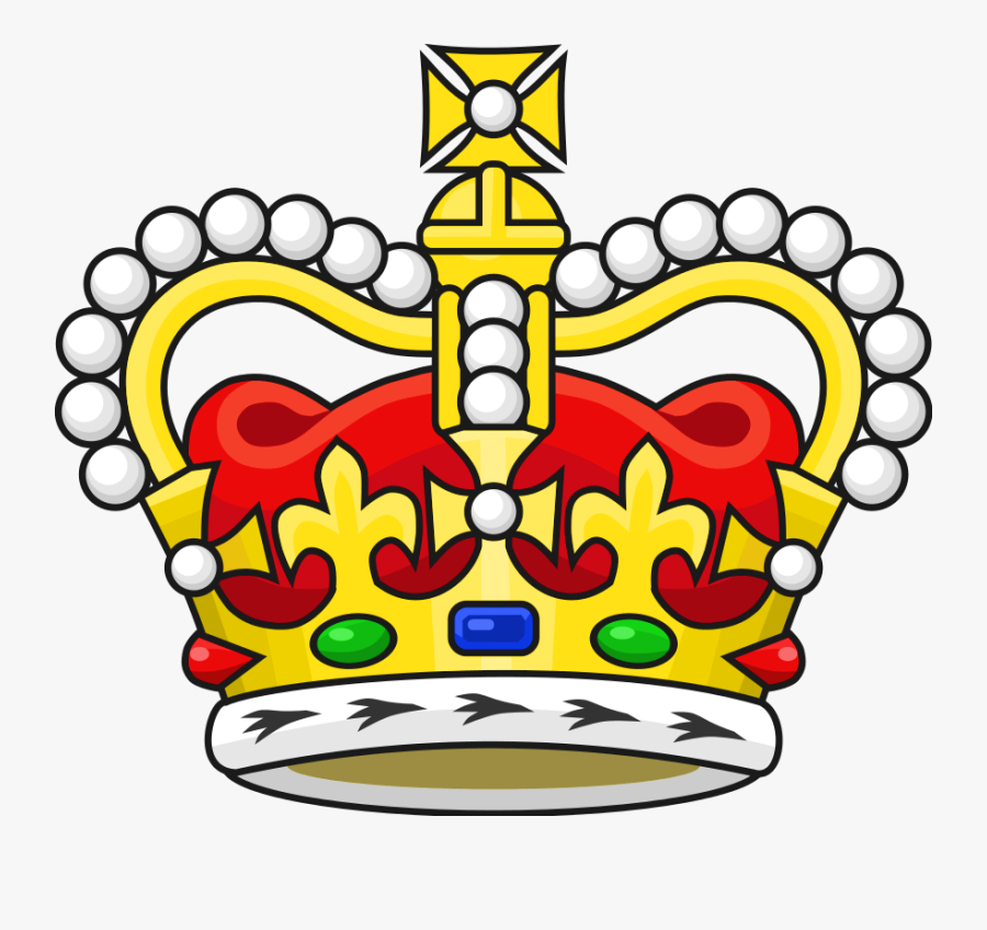 Transparent 90th Birthday Clipart - St Edward's Crown Heraldry, Transparent Clipart