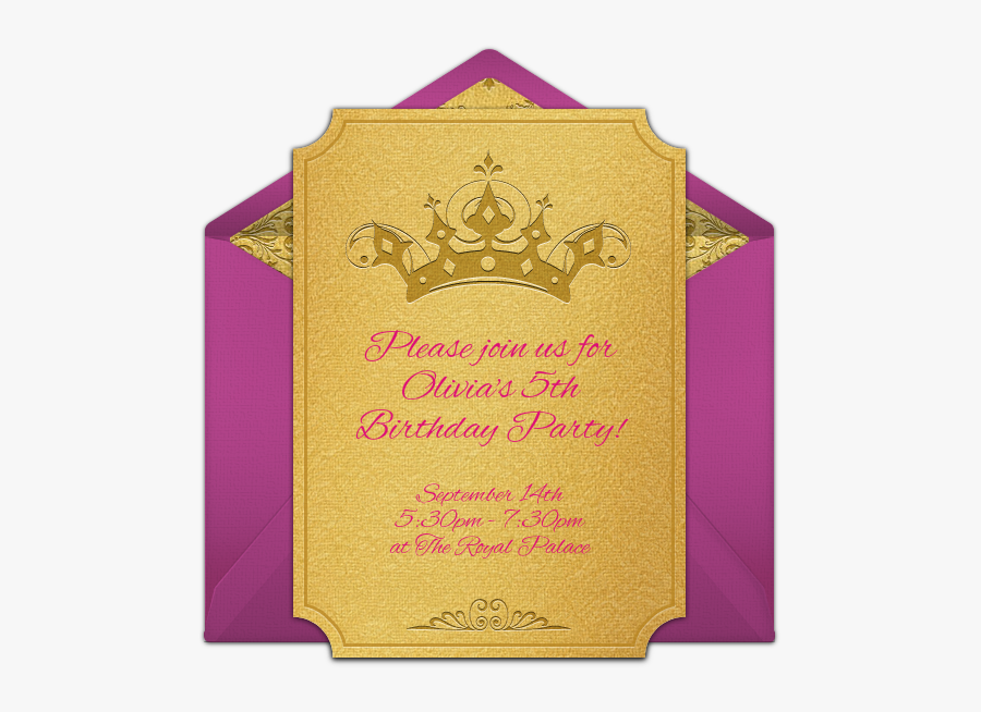 Clip Art Free Crown Invitations Ideas - Free Peppa Pig Digital Invitations, Transparent Clipart