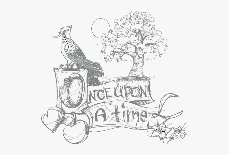 Dead Clipart Apple Tree - Fairytale Clipart Black And White, Transparent Clipart