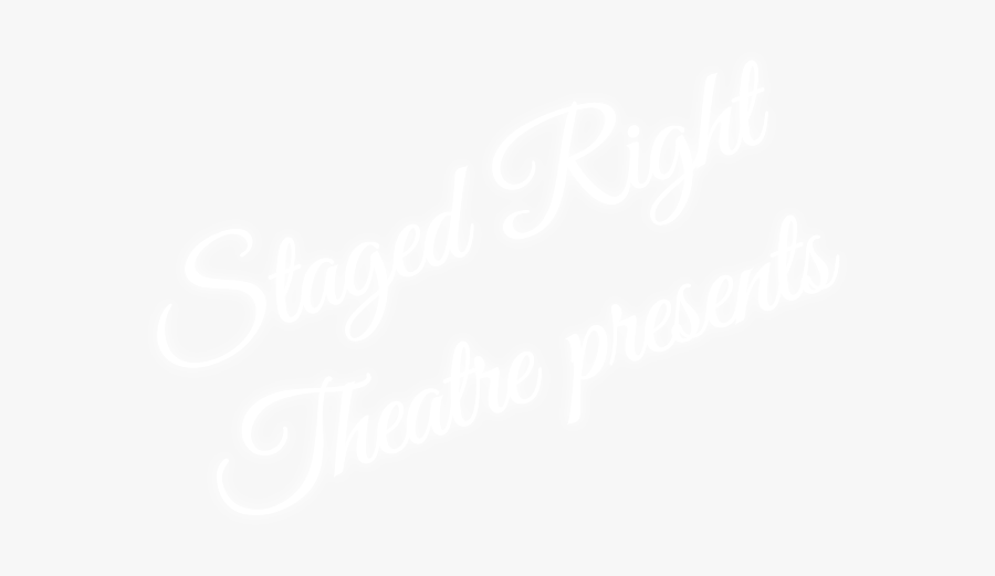 Staged Right Theatre Presents Marquee - Neon Sign, Transparent Clipart