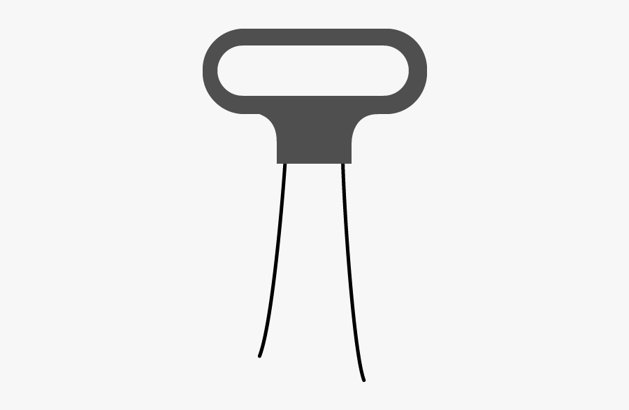 Twin Prong Corkscrew - Sign, Transparent Clipart
