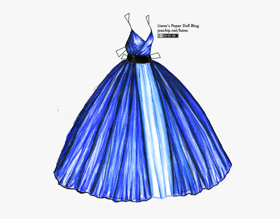 Hanger Clipart Ball Dress - Drawing Dress, Transparent Clipart