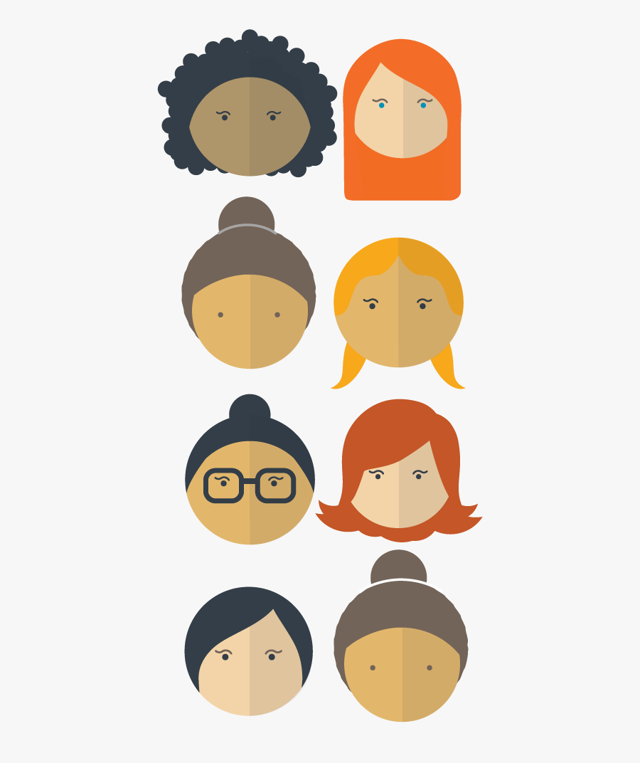 Transparent Group Of Girls Talking Clipart, Transparent Clipart