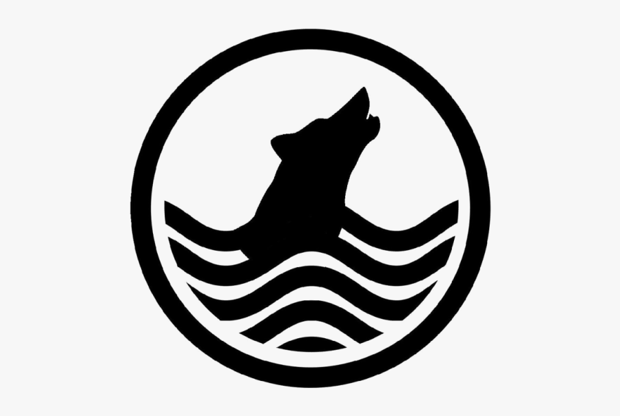 Transparent Wave Png Black, Transparent Clipart