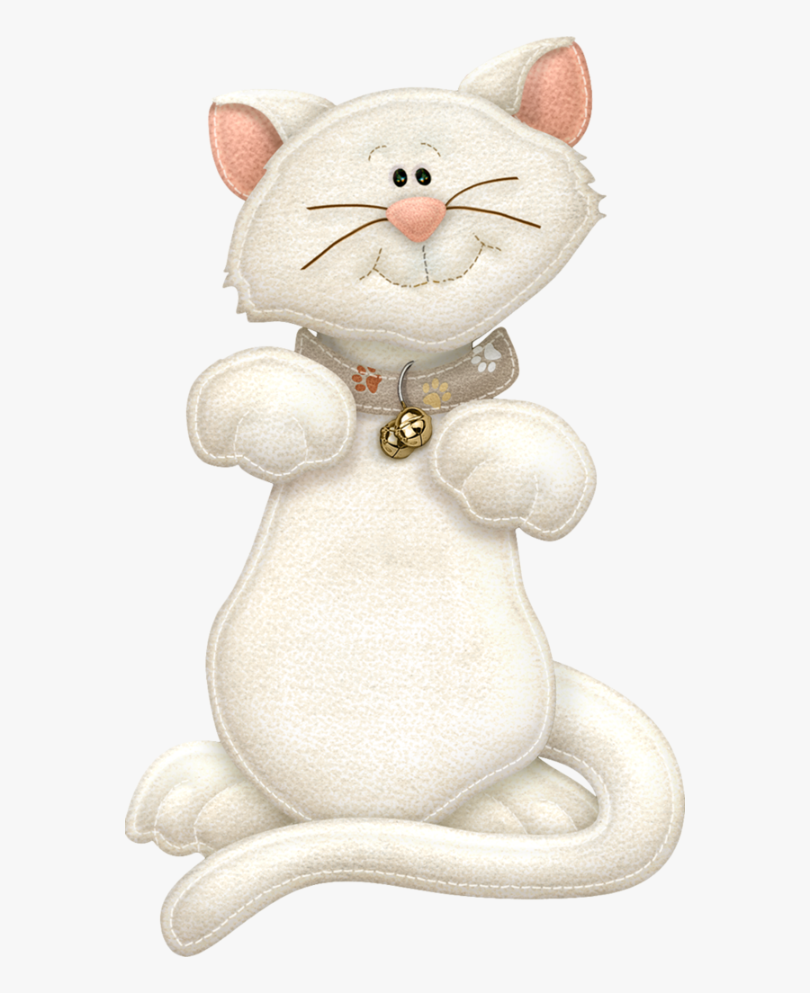 Cat Clipart Alphabet Kitty - Letras Decoradas Con Gatos, Transparent Clipart