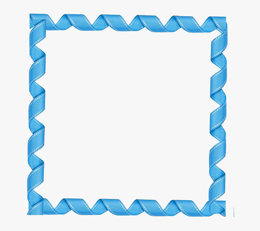 Blue Border Frame Transparent Png - Blue Frame Background Png, Transparent Clipart
