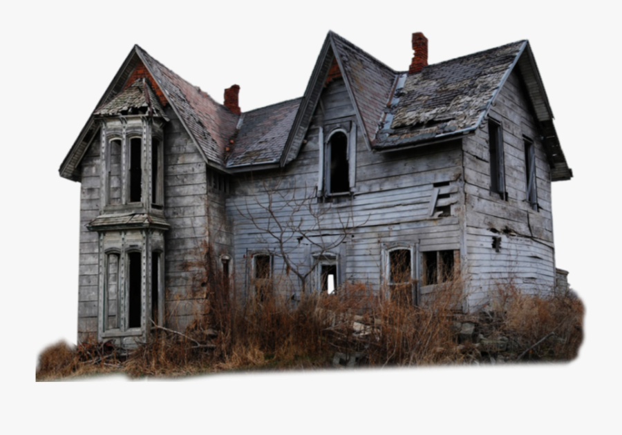 #house #abandoned #haunted - Haunted House Transparent Png, Transparent Clipart