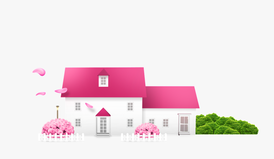 This Backgrounds Is Clear Hand Drawn Cartoon House - House, Transparent Clipart