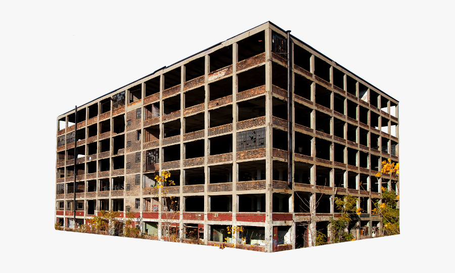 Predio Abandoned Freetoedit - Michigan Central Station, Transparent Clipart