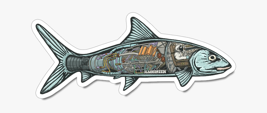 Richard Blanco Internal Combustion Sticker - Pacific Sturgeon, Transparent Clipart