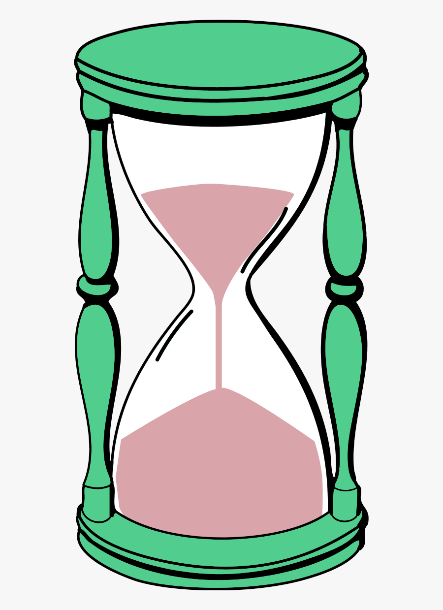 Hourglass With Sand - Sand Timer Clip Art, Transparent Clipart