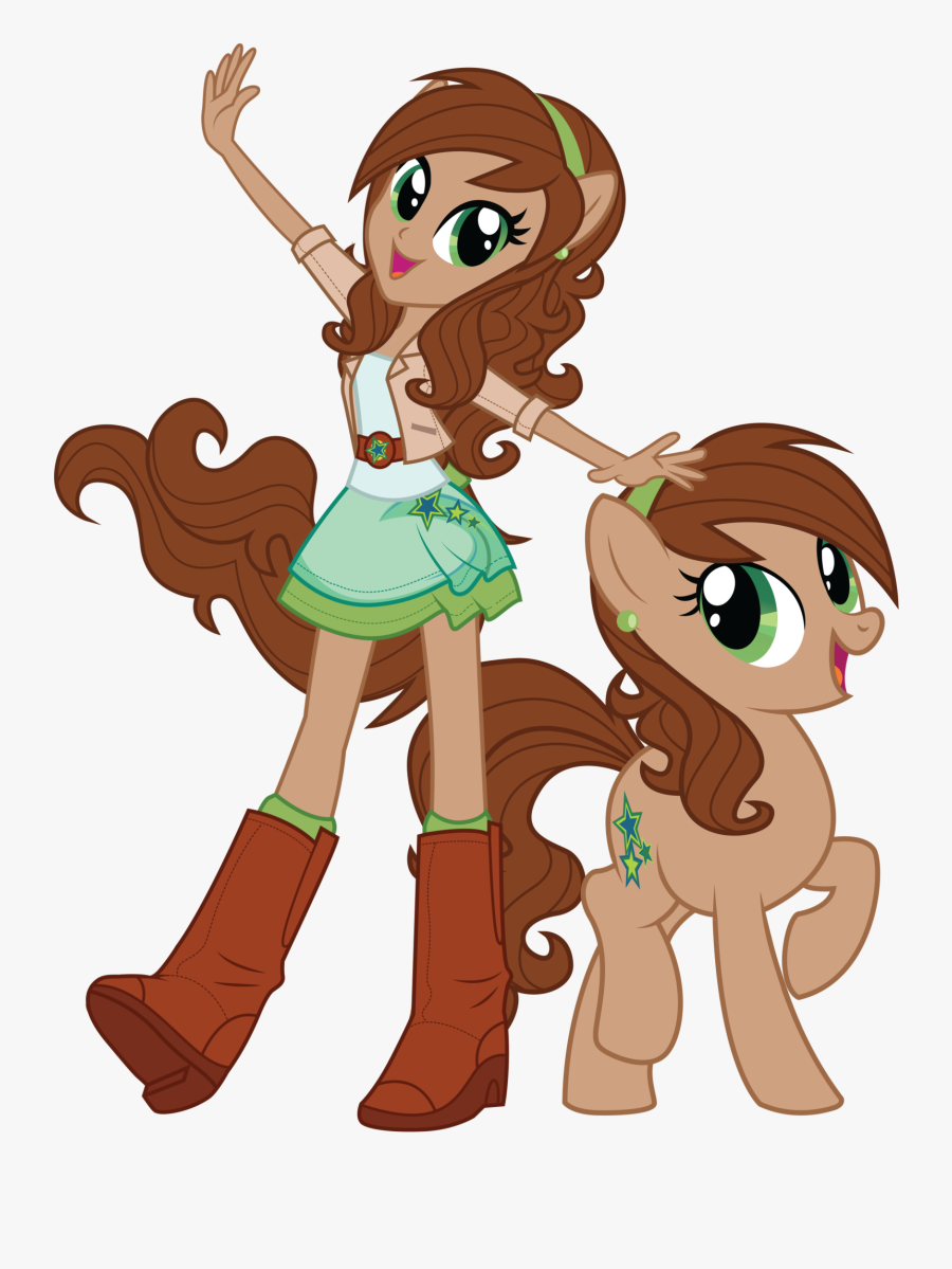 Equestria Girls With Brown Hair - Mlp Equestria Girls Ocs, Transparent Clipart