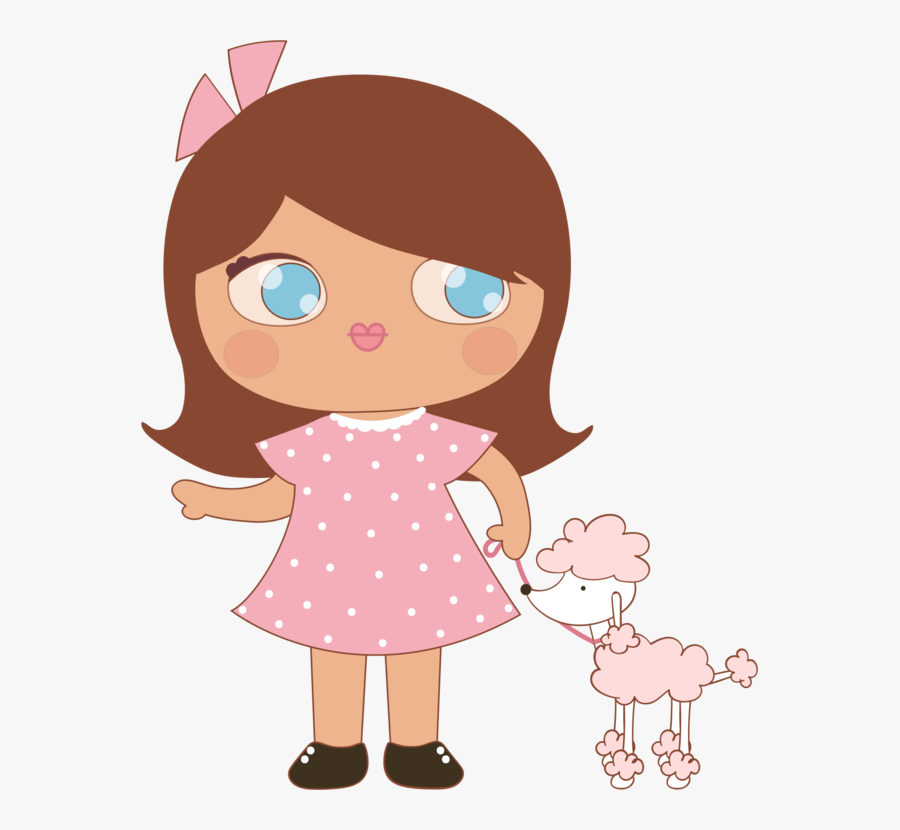 Pink,fawn,art - Dziewczyna Rysunek Png, Transparent Clipart