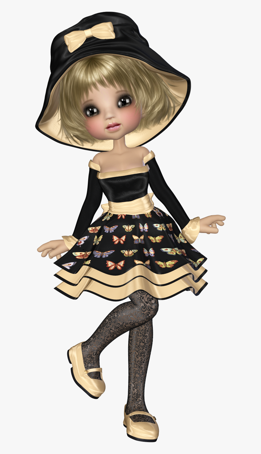 Doll, Transparent Clipart