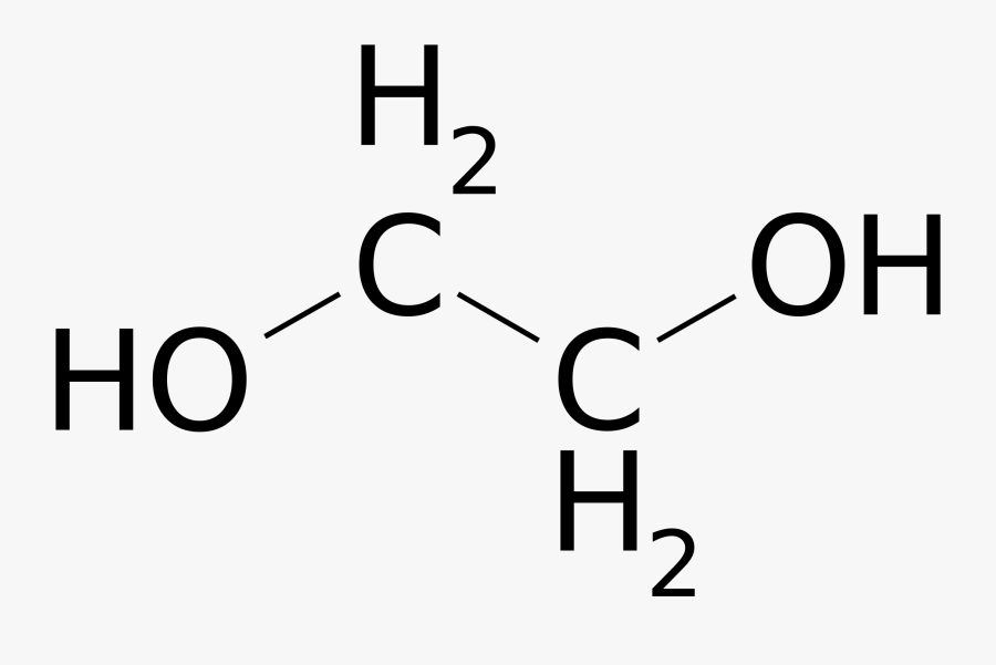 Organic Chemistry Clip Art Tes Resources - Ethylene Glycol, Transparent Clipart