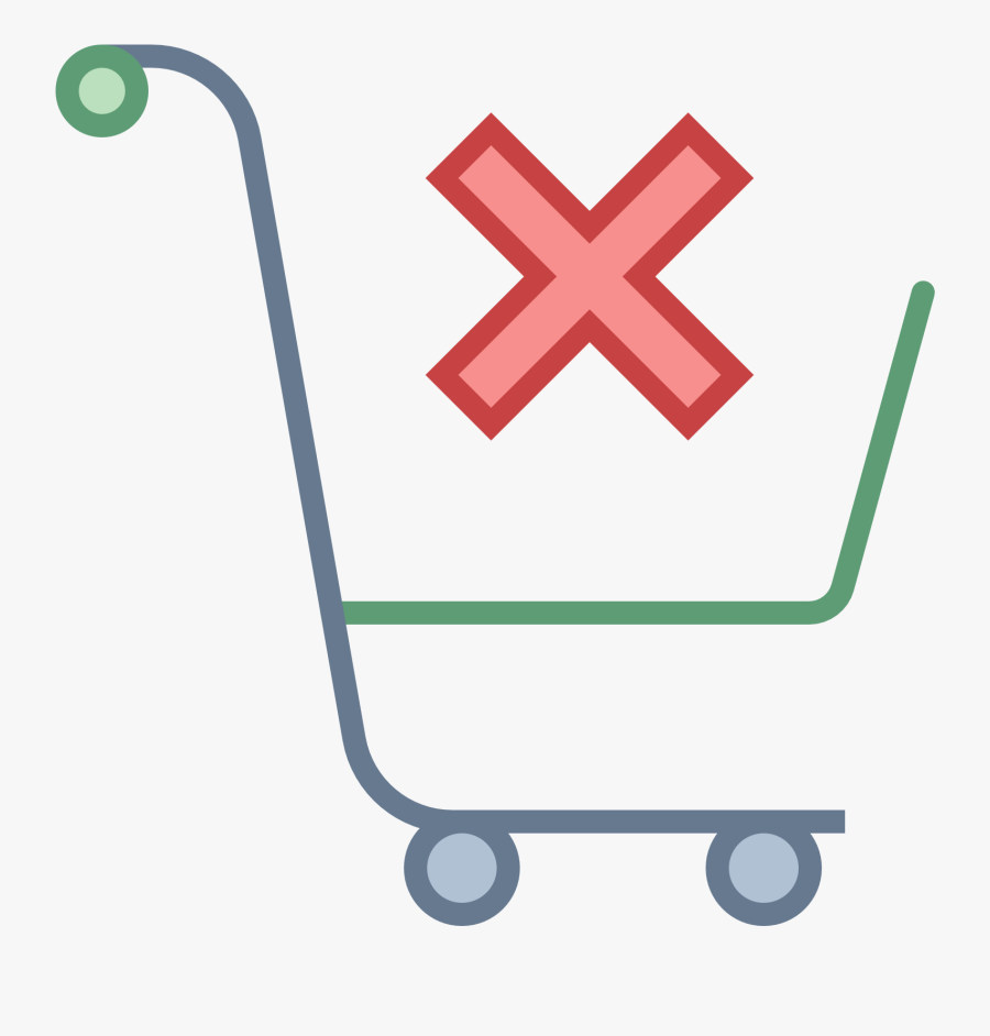 Shopping Transparent Empty - Purchase Return Icon, Transparent Clipart