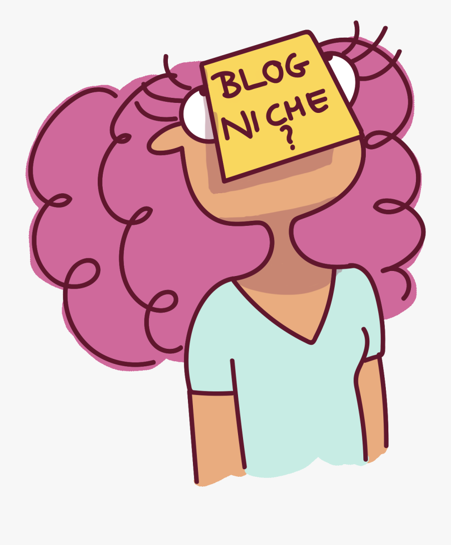 Why Do We Bloggers Really Require A Blog Niche Read - Cartoon, Transparent Clipart