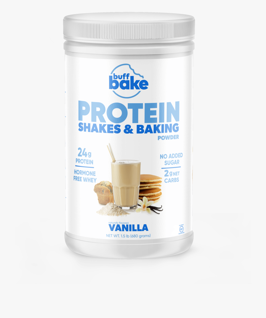 Vanilla Protein Powder - Frappé Coffee, Transparent Clipart