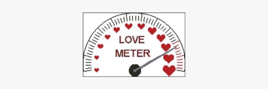 Gauge Love Meter, Transparent Clipart