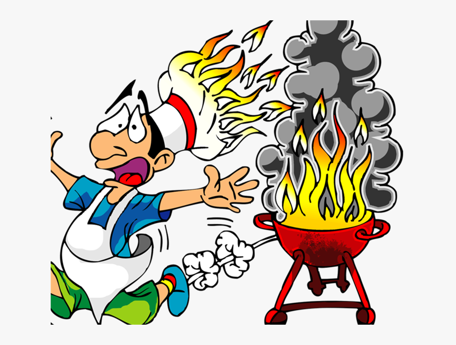 Barbeque Safety, Transparent Clipart