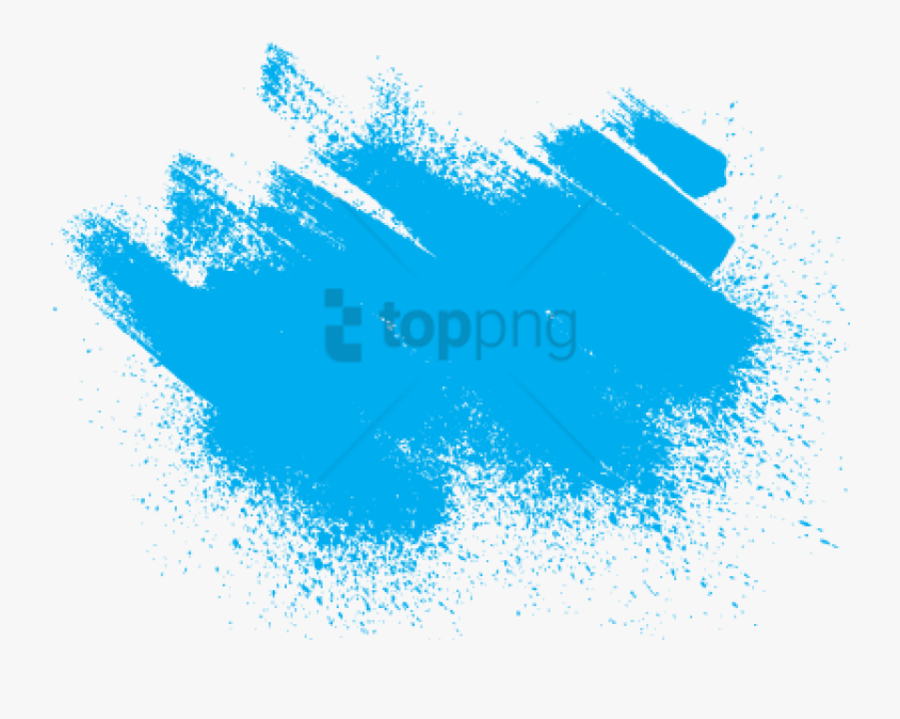 Black Color Splash Png - Blue Color Splash Png, Transparent Clipart