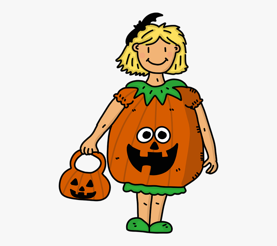 Halloween, Pumpkin, Fancy Dress, Party, Spooky, October - Jack-o'-lantern, Transparent Clipart