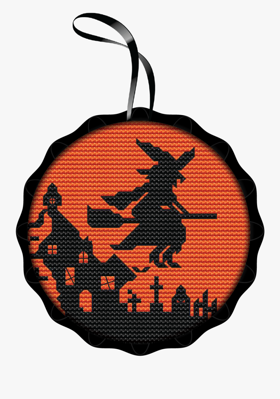 Cross Stitch Xmas Cat, Transparent Clipart