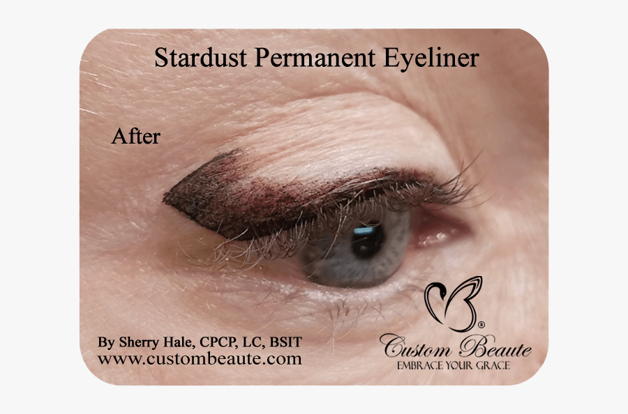 Clip Art Eyelash Tattoo - Permanent Eyeliner, Transparent Clipart