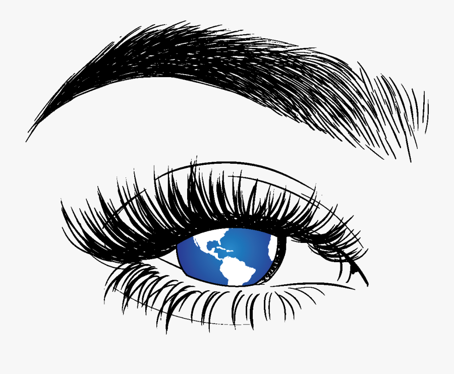 Eye-shadow - Transparent Eyelash Drawing Png, Transparent Clipart